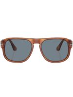 Persol lunettes de soleil à monture ronde - Marron - thumbnail