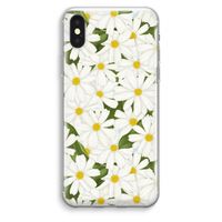 Summer Daisies: iPhone XS Max Transparant Hoesje Summer Daisies: iPhone XS Max Transparant Hoesje
