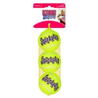 Kong Air squeaker ball m a 3 Geel Medium Ø6 cm