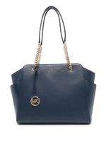 Michael Michael Kors grand sac cabas Jet Set en cuir - Bleu - thumbnail