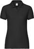 Fruit Of The Loom F517 Ladies´ 65/35 Polo - Black - XS