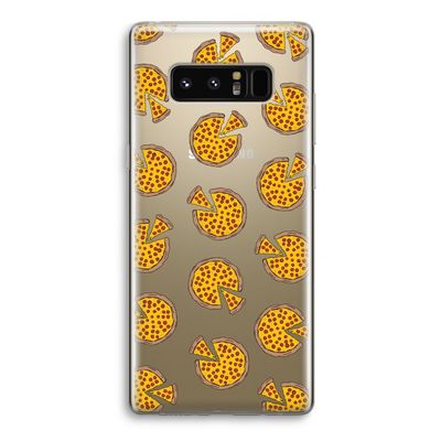 You Had Me At Pizza: Samsung Galaxy Note 8 Transparant Hoesje