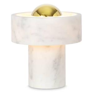 Tom Dixon Stone tafellamp LED oplaadbaar marmer|goud