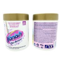 Vanish Vanish Oxi Action - Vlekkenverwijderaar Poeder - Zonder Bleek - Witte Was - 550 Gram