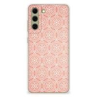 Samsung Galaxy S21FE | TPU bumper | Pattern Orange