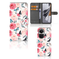 OPPO Reno10 | 10 Pro Hoesje Butterfly Roses