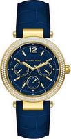 Horlogeband Michael Kors MK2545 Leder Blauw Horlogeband Michael Kors MK2545 Leder Blauw