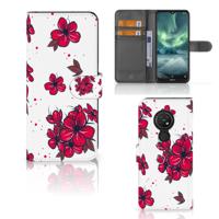 Nokia 7.2 | Nokia 6.2 Hoesje Blossom Red