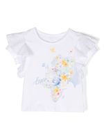 Lapin House t-shirt en coton à fleurs - Blanc