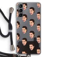 Ugly Cry Call: Samsung Galaxy S21 Transparant Hoesje met koord