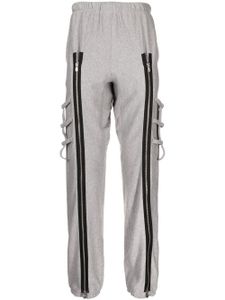 Takahiromiyashita The Soloist pantalon de jogging à détails de zips - Gris