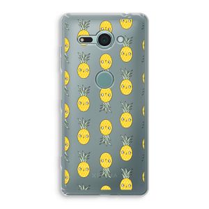 Ananas: Sony Xperia XZ2 Compact Transparant Hoesje