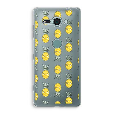 Ananas: Sony Xperia XZ2 Compact Transparant Hoesje