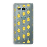 Ananas: Sony Xperia XZ2 Compact Transparant Hoesje