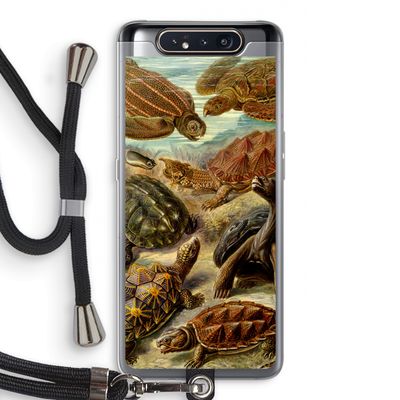 Haeckel Chelonia: Samsung Galaxy A80 Transparant Hoesje met koord