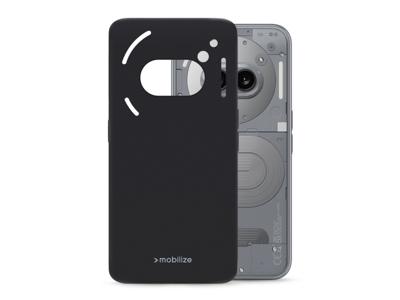 Mobilize Mobilize Rubber Gelly Case Nothing Phone (2a) Plus Matt Black