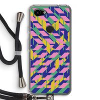 Skew Blush 1: Pixel 3a Transparant Hoesje met koord