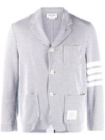 Thom Browne blazer à simple boutonnage - Gris