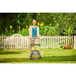 Ryobi RY18LMX40A-0 Duwgrasmaaier Batterij/Accu Zwart, Lichtgroen