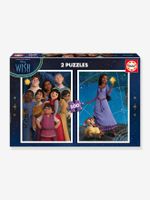 2X100 Puzzels Disney Wish - EDUCA paars