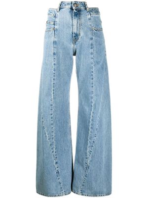 Maison Margiela jean Décortiqué - Bleu