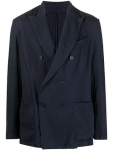 Barena Blazer met dubbele rij knopen - Blauw