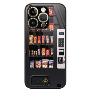 iPhone 14 Pro glazen hardcase - Snoepautomaat