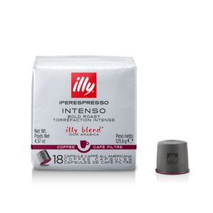 Illy iperespresso filterkoffie capsules Intenso (18st)