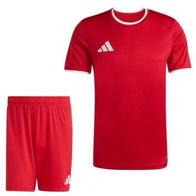 adidas Entrada 26 Voetbaltenue Rood Wit
