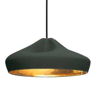 Marset Pleat Box 36 hanglamp Ø34 donkergroen|goud