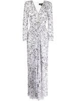 Jenny Packham robe longue Gazelle à sequins - Argent - thumbnail