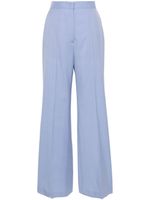 PS Paul Smith pantalon palazzo à taille haute - Violet