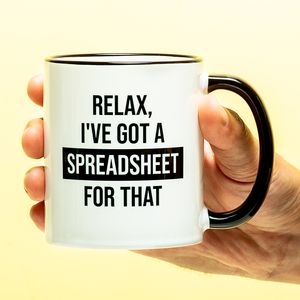 Mok I&apos;ve got a spreadsheet for that