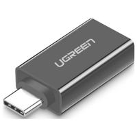 UGREEN 20808 USB-kabel USB 3.2 Gen1 USB-C stekker, USB-A bus Zwart