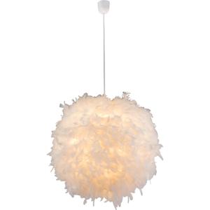 Globo Witte hanglampKatunga Ø 60cm - 15058