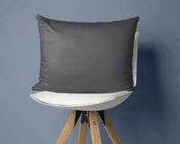 Primaviera Deluxe Satijnen 2 in 1 Kussenslopen Antraciet cm