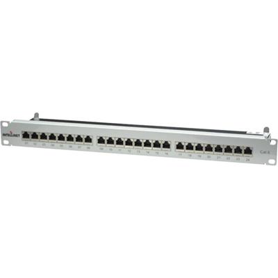Intellinet 720014 24 poorten Netwerkpatchpaneel 483 mm (19) CAT 6 Meerdere kleuren Ingericht