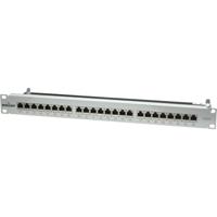 Intellinet 720014 24 poorten Netwerkpatchpaneel 483 mm (19) CAT 6 Meerdere kleuren Ingericht
