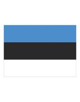 Printwear FLAGEE Flag Estonia - thumbnail