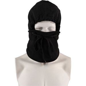 Thermo bivakmuts / balaclava 1 gaats zwart heren