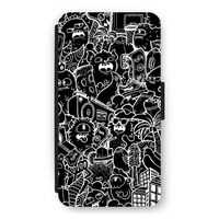 Vexx Black City : iPhone 12 mini Flip Hoesje