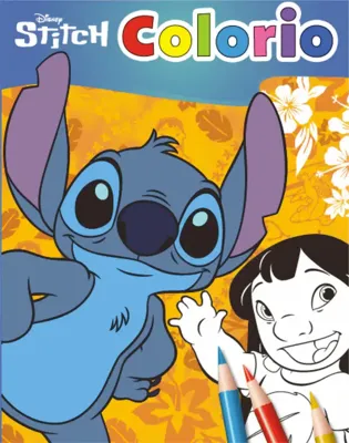 Intro Stitch kleurboek met 32 pagina&apos;s
