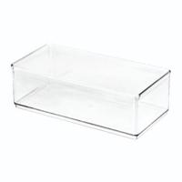 iDesign - Opbergbox, Groot, 12 x 24 x 8.5 cm, Kunststof - iDesign | Th