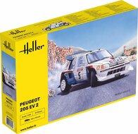 Heller 80716 Peugeot 205 EV 2 Bouwpakket Schaal 1:24