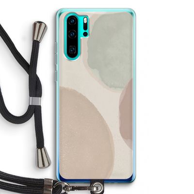 Geo #8: Huawei P30 Pro Transparant Hoesje met koord