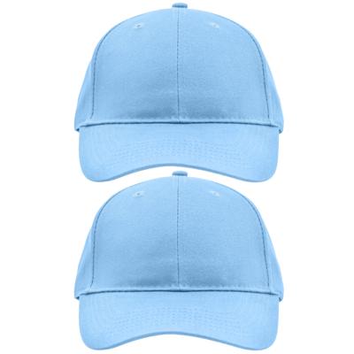 2x stuks myrtle beach baseball cap - 6-panel - voor volwassenen 2x stuks myrtle beach baseball cap - 6-panel - voor volwassenen
