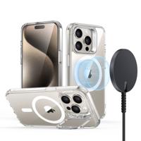 iPhone 15 Pro Snap-and-Stand Charging Bundle - Clear - thumbnail