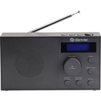 Denver DAB-51B Radio DAB+, DAB, FM USB, AUX Wekfunctie Zwart