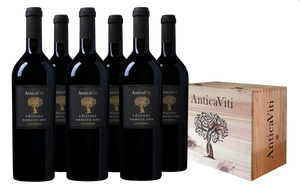 Antica Viti Edizione Numero Uno Vino Rosso wijnkist (6 flessen)