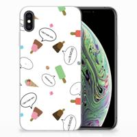 Apple iPhone Xs Max | Siliconen Case | IJsjes